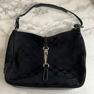 Coach Signature Hamilton Clip Purse